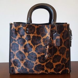 NWT Coach Wild Beast Rogue In Printed Haircalf